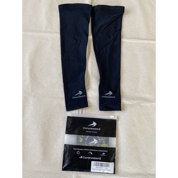 CompressionZ Compression Arm Sleeves for Men Women - Black - Size M NWT - Picture 6 of 7